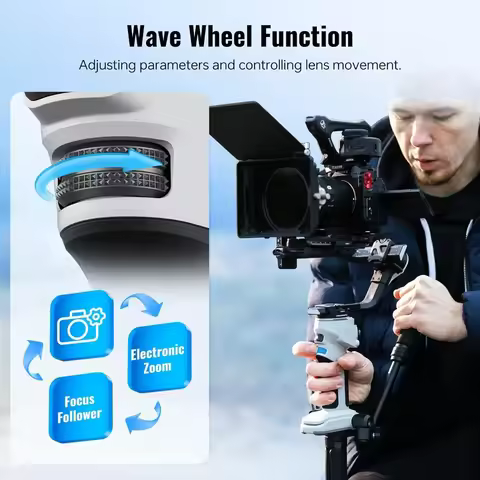 ZHIYUN CINEPEER CRANE 4E Camera Gimbal Stabilizer 3-Axis Handheld for Sony for Canon for Nikon for P