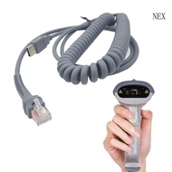 NEX 9ft Coiled USB Cable for Symbol LS2208AP LS1203 LS4208 LS4278 Barcode Scanner