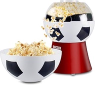 BEPER P101CUD051 'Football Edition' Popcorn Machine - Grease-free Popcorn in 3 Minutes