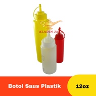 12 oz Plastic Sauce Bottle
