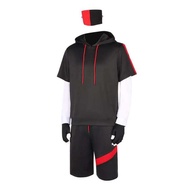 Royal Ikonik Costumes Cosplay Hoodie Full Set Sports Sweatshirt Outfits For Kid Men Top Shorts Goe
