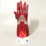new Thanos Pvc Light Glove Gem Detachable Iron Man Glove Figure Prop Avengers Infinity Gauntlet Boy 
