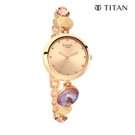 Titan Raga Moments Of Joy Mother of Pearl Dial Women Watch With Metal Strap