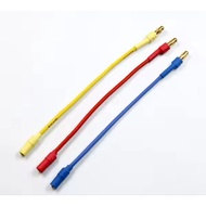1pcs 300mm 30cm 3.5mm Gold Bullet Banana RC Brushless Motor ESC Connectors Extension Cable Wire 16 a