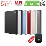 Seagate BACKUP PLUS SLIM / External HDD / Portable Drive 1TB / 2TB / 4TB / 5TB
