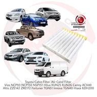 Toyota Cabin / Air Cond Filter Vios NCP93 NCP150 NSP151 TGN51 Hilux KUN25 Hiace Camry ACV40 Innova A