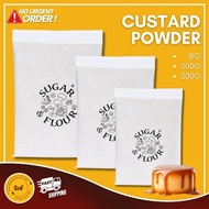 SNF Custard Powder Tepung Custard Custard Powder Homemade Flavour Pudding Jelly Bomboloni Halal