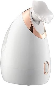LQH -Hot Facial Steamer, Face Steamer for Pores Nano Ionic Home Sauna Spa for Sinuses Professional Facial Steamer Face Humidifier, Warm Mist Face Sauna Steaming Skincare, Deep Cleanse,White