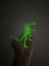 [一套兩款] Premium Gashapon Godzilla Skeleton 哥斯拉 骨架 扭蛋 扭旦 夜光