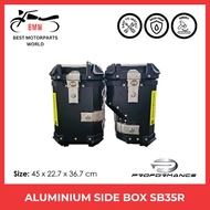 PROFORMANCE SB35R Aluminium Side Box for motorbike | Motorcycle Spare Parts Accessories