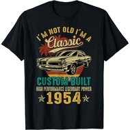 Im Classic Car 69Th Birthday 69 Years Old Born In 1954 Gift Unisex T-Shirt