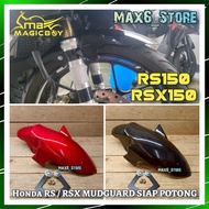 ORI MAGIC BOY CUSTOM SIAP POTONG MAGAT MUDGUARD PNP RS150 RSX150 RS 150 HITAM MERAH FRONT FENDER MUD