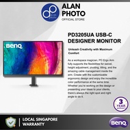 BenQ DesignVue [PD2705UA]  [PD3205UA] Ergo Arm 4K UHD sRGB HDR10 USB-C Designer Monitor | BenQ Singa