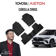 [แถมปั้มลม] COROLLA CROSS พรมปูพื้นรถยนต์ ASTON พรมรถยนต์เข้ารูป สำหรับรุ่น Toyota COROLLA CROSS 202