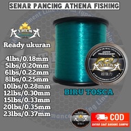 Senar pancing anti keriting dan kuat 1800m athena fishing senar pancing kecil kuat senar pe kecil ku