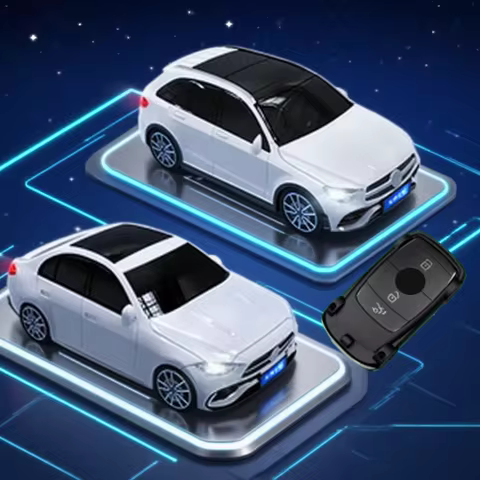 Various Car Models for Mercedes Benz C E Class GLC C300 S450 S500 S400 Remote Key Case Cover Key Hol