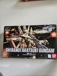 全新 bandai hg 機動戰士 gundam seed destiny shiranui akatsuki 曉 高達 模型