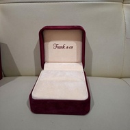 box frank and co couple ring / box frank&co cincin nikah / kotak frank&co 2 cincin