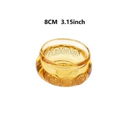 Ju Bao Pen besar 4inch/ Gentong / Kemakmuran Kristal Emas Isi Yuan Bao / Uang Emas / Yen Pao/ Genton