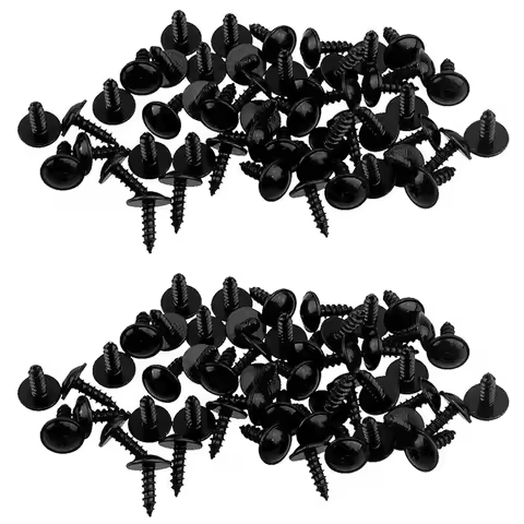 200Pcs Car Engine Under Cover Splash Guard Self-Tapping Screws 5Mm N90974701 For - A4 A3 A5 A6 A7 A8