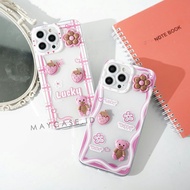 Transparent Softcase 3D5 Embossed Doll Realme 5 5i 6 7 7 Pro 8 8 Pro 8i Realme C35 C31 C30 C11 C12 C