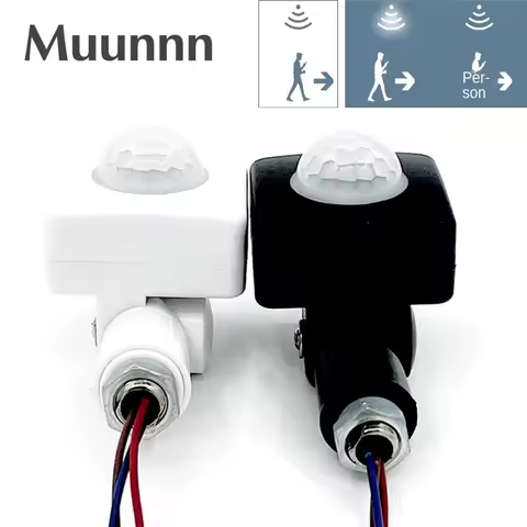 AC85-265V Human Motion Sensor Smart Home PIR Motion Sensor Detector PIR Motion Sensor Adjustable PIR
