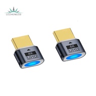 2Pcs -Compatible Dummy Plug 4K HDR Virtual Monitor EDID Headless Ghost Emulator Support 4k 60Hz 1080