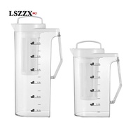 [LszzxMY] Iced Coffee Brewer Ice Coffee Maker with Lid, Spout, Handle Portable Cold Brew Coffee Pot 