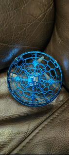 藍色保護罩迷你無人機