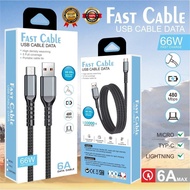 [F] KD 66W (6A) DATA Cable METAL PLATE MATERIAL Support SUPER VOOC / TURBO CHARGE / FLASH CHARGE Cab