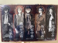 文豪野犬  黑之時代 原畫書籤 太宰治 中原中也 芥川龍之介 織田作之助 坂口安吾