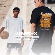 unbx Defend.  Dominate. Repeat. 160gsm basketball tshirt top unisex sport quickdry JEYSEY