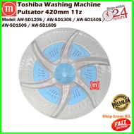 TOSHIBA WASHING MACHINE PULSATOR 420MM 11Z AW-SD120S / AW-SD130S / AW-SD140S / AW-SD150S / AW-SD160S