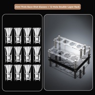 B52 Shot Glass Set Bullet Cup Swallowing Glass Cocktail Mixing Glass Bar Glass Cocktail Glass Transp