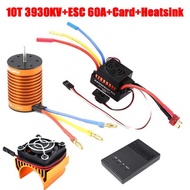 Waterproof 3650 3930KV 10T brushless motor esc combo 60A Electronic Speed Controller