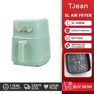 TJean Multifunctional Electronic Visible Air Fryer (5L)