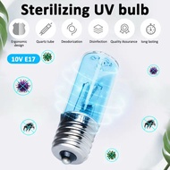 E17 UVC Germicidal Lamp Ultraviolet Steriliser Light Bulb DC12V  Quartz Tube Ozone for Disinfection 