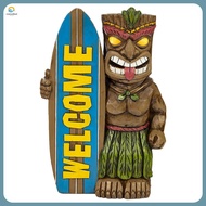 Resin Hawaiian Figurine Hawaiian Adorn Decorative Hawaiian Decor Hawaiian Statue cxcuxhui