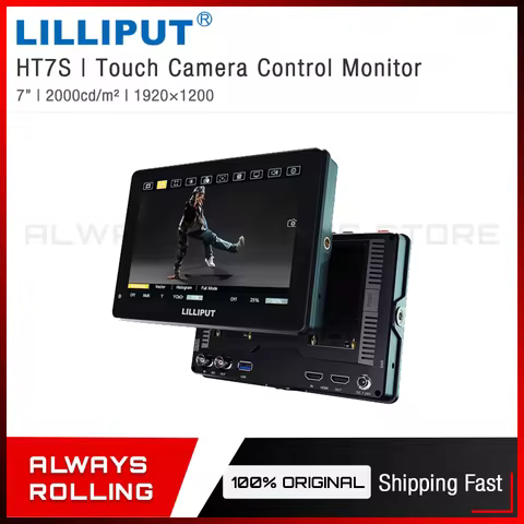 LILLIPUT HT7S 7 Inch 2000 Nits Ultra Brightness HDMI-Compatible Touch Screen Monitor 3G-SDI Input 3D