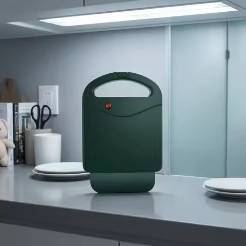 Electric Sandwich Maker Grill Ridges Sandwich Press Toastie Maker Clamshell Design Small Kitchen App