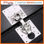Cabinet Door Hinge Repair Plate Cabinet Door Hinge Plate Hinge Repair Plate Only Plate plus 6pcs bol