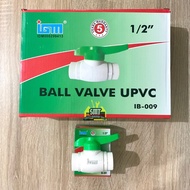 Stop Valve 1/ 2 3/ 4 PVC Stop Valve / Ball Valve - IGM