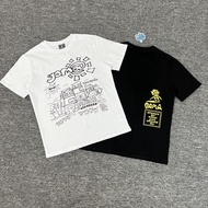 ADWYSD American Niche Trendy Brand Short-sleeved Adwysd Letter Print Ins High Street Loose Casual Me