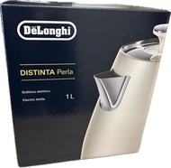 (購自豐澤）Delonghi 全新 Distinta Perla 電熱水煲 1L 保養到12月