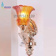 [HCM]Bộ đèn LED treo tường thiết kế hình viên pha lê xinh xắn HBV82 - tặng kèm bóng