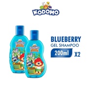 [Paket isi 2] KODOMO Shampoo GEL BLUEBERRY Botol 200ML