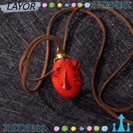 LAY 1997 Anime Cosplay Props, Round Metal Behelit Griffith Egg of King Necklace, Resin Cosplay Costu