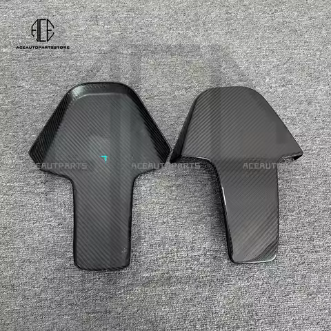 For 2020+ BMW M2 G87 M3 G80 M4 G82 G83 M8 X3M X4M Dry Carbon Fiber Inner Seat Back Cover Trim Perfor