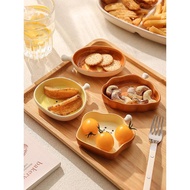 Cute Bread Shaped Dipping Sauce Sauce Ceramic Seasoning Sauce Small Sauce Sauce Pot Dipping Sauce Sa