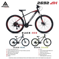 SEPEDA GUNUNG MTB 27,5 AVIATOR AT 2692 AH HIDROLIK 27 SPEED FORKLOCK MURAH SURABAYA